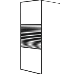 vidaXL Paroi de douche 80x195 cm Verre ESG transparent