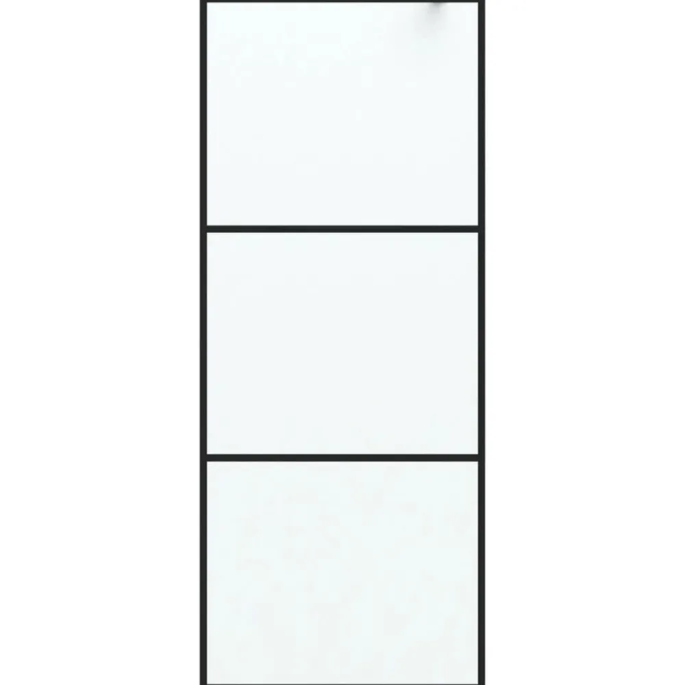 vidaXL Paroi de douche 80x195 cm Verre ESG dépoli
