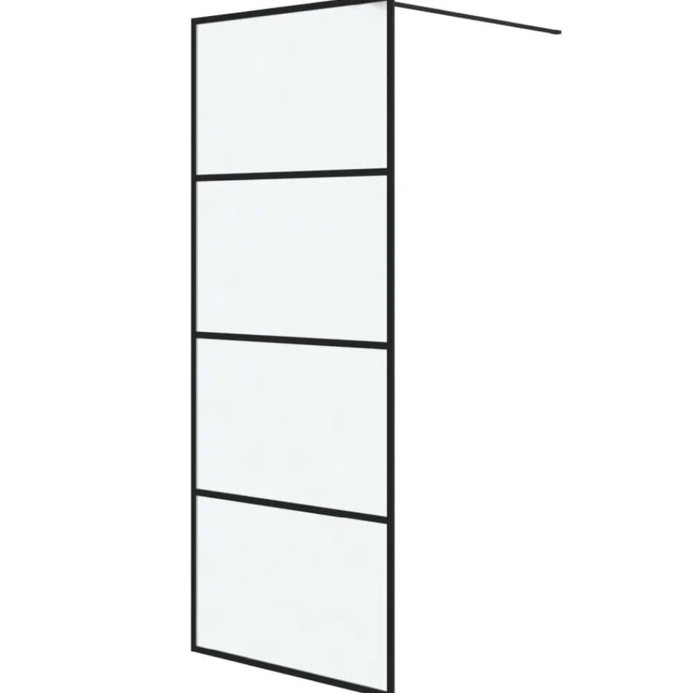 vidaXL Paroi de douche 80x195 cm Verre ESG dépoli