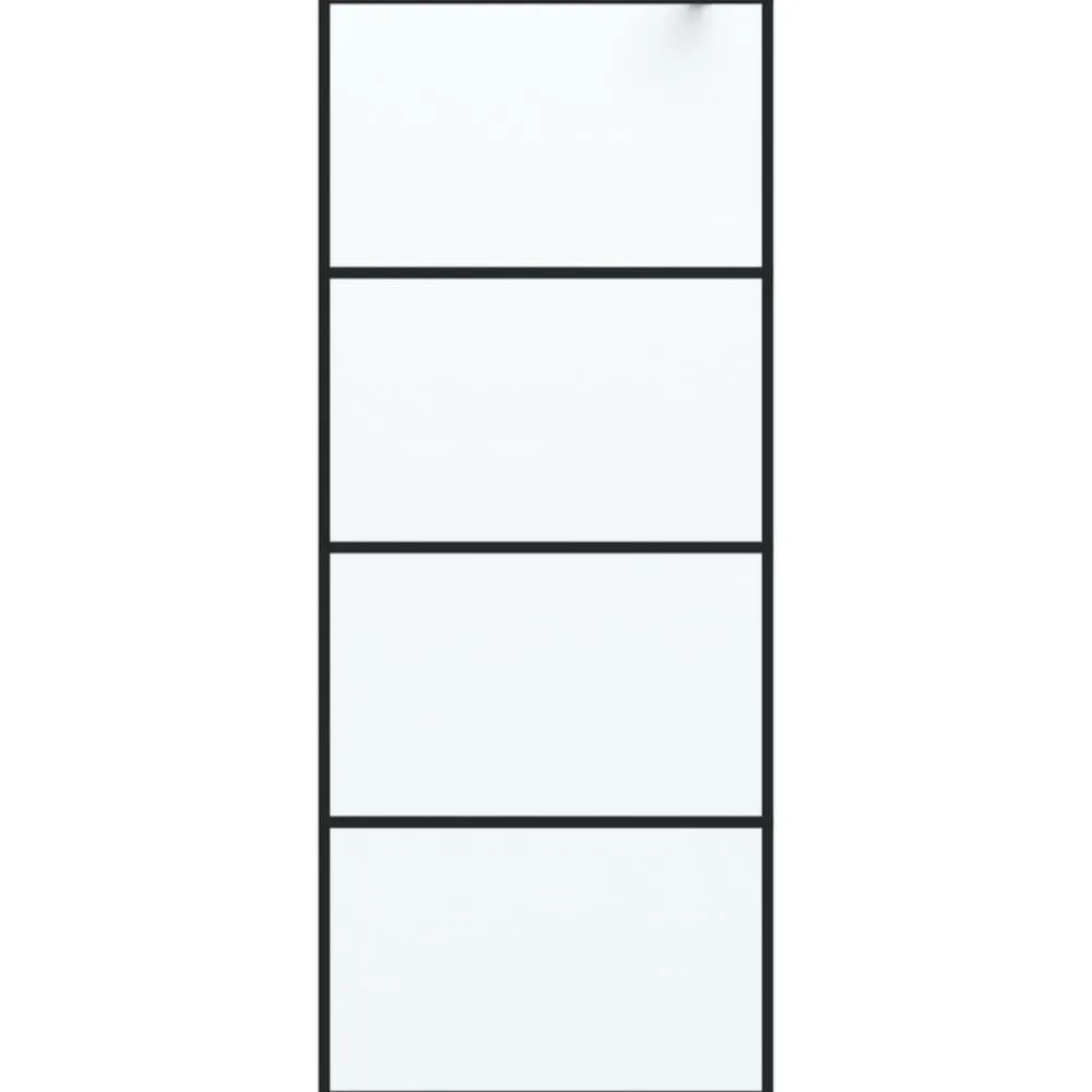 vidaXL Paroi de douche 80x195 cm Verre ESG dépoli