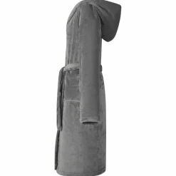 vidaXL Peignoir avec capuche s Flanelle