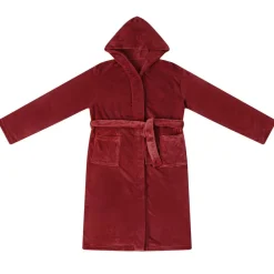 vidaXL Peignoir avec capuche s Flanelle