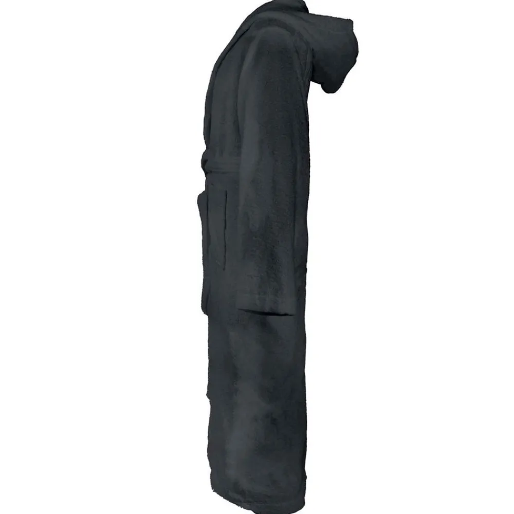 Vêtements & Accessoires-vidaXL Peignoir KINN S Coton Anthracite