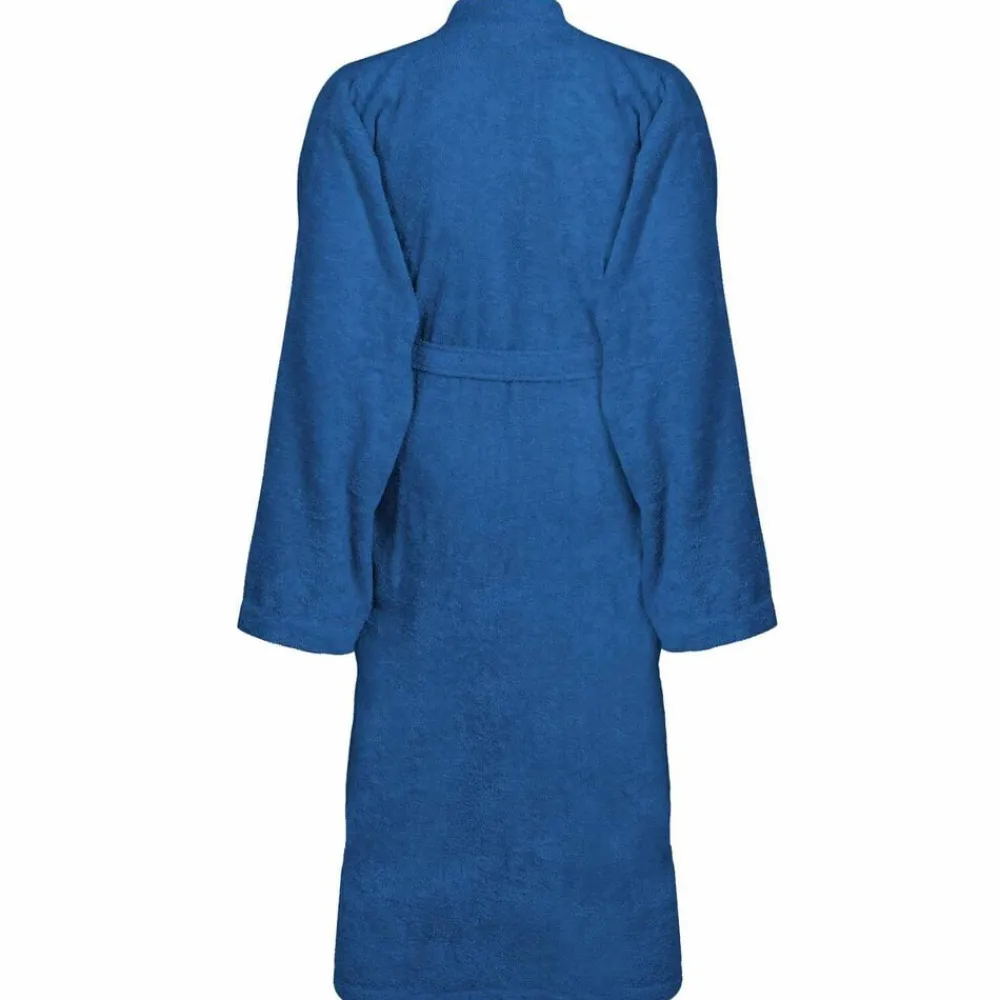 vidaXL Peignoir KINN Bleu S Coton