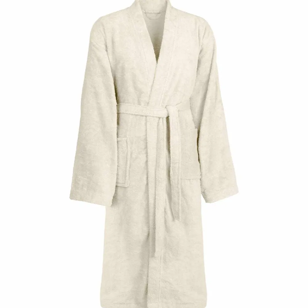 vidaXL Peignoir KINN Crème S Coton