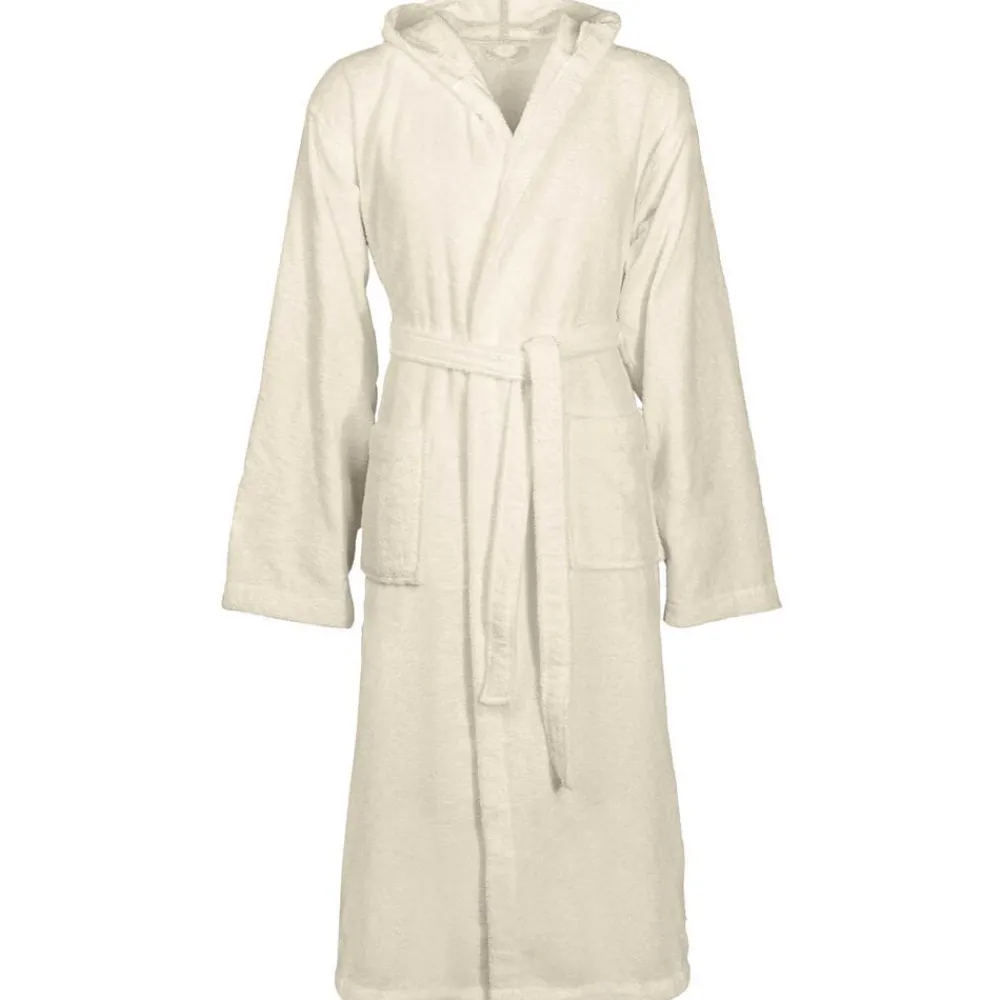 vidaXL Peignoir KINN Crème S Coton