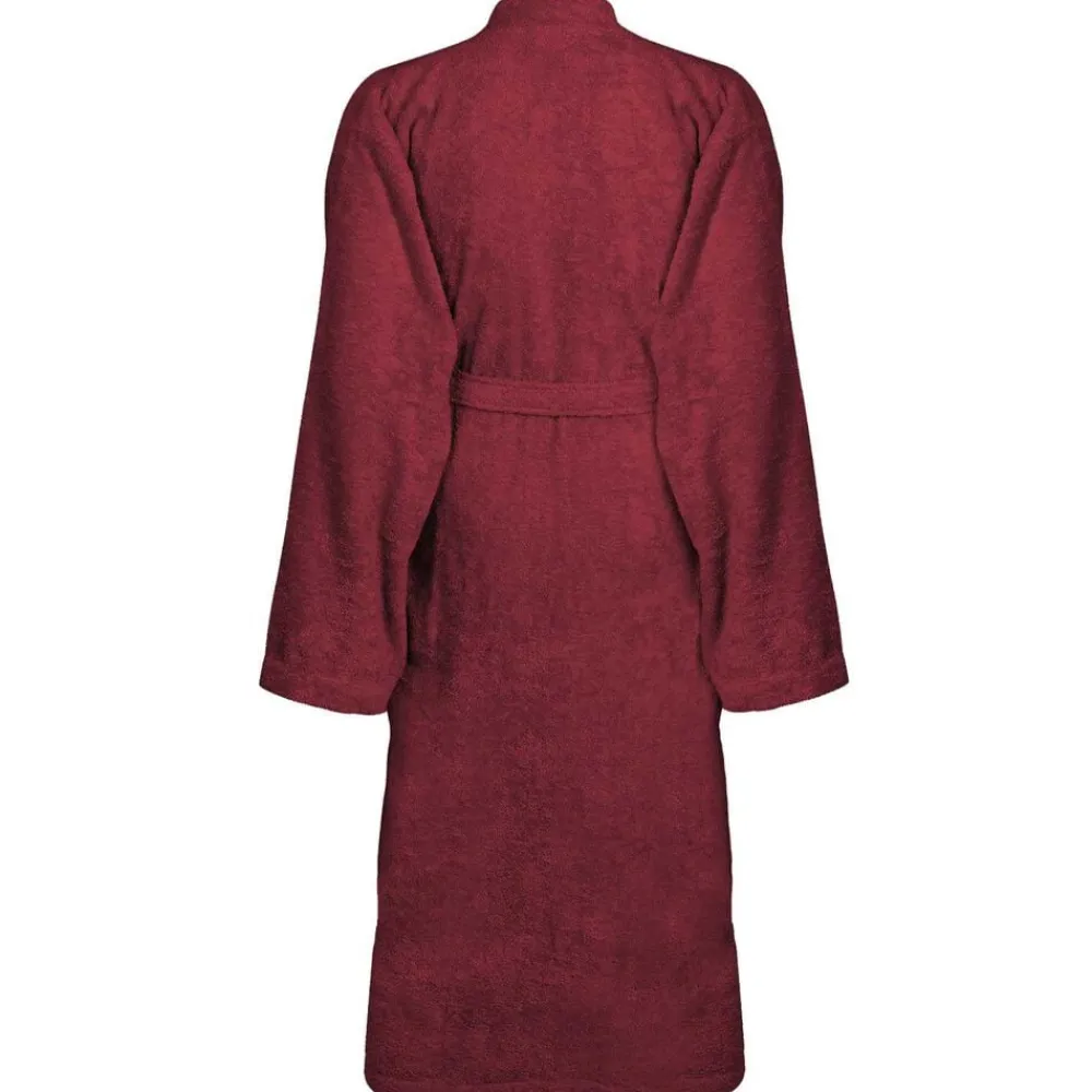 Vêtements & Accessoires-vidaXL Peignoir KINN Rouge S Coton Bordeaux