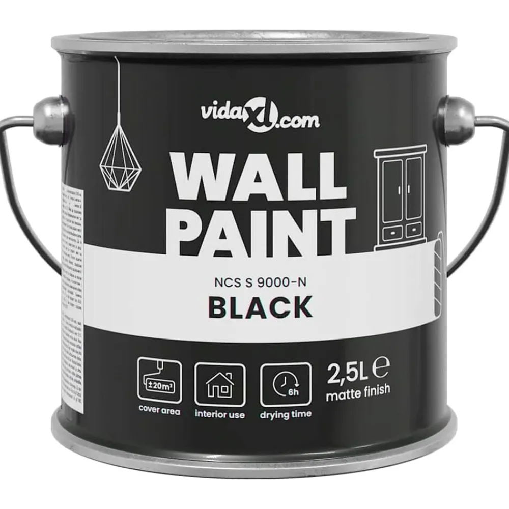vidaXL Peinture murale 2,5 L Impression murale