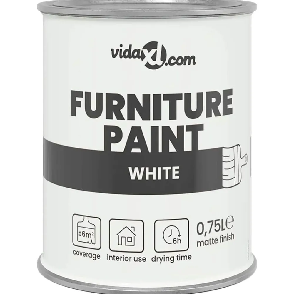 vidaXL Peinture pour meubles 0,75 L Impression murale
