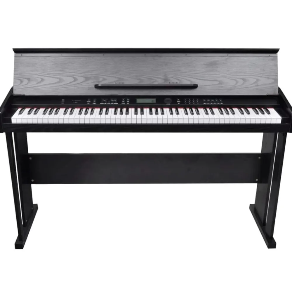 vidaXL Piano électronique/Piano numérique avec 88 touches et support