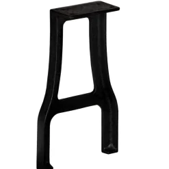 vidaXL Pied de banc 2 pcs Cadre en A Fonte