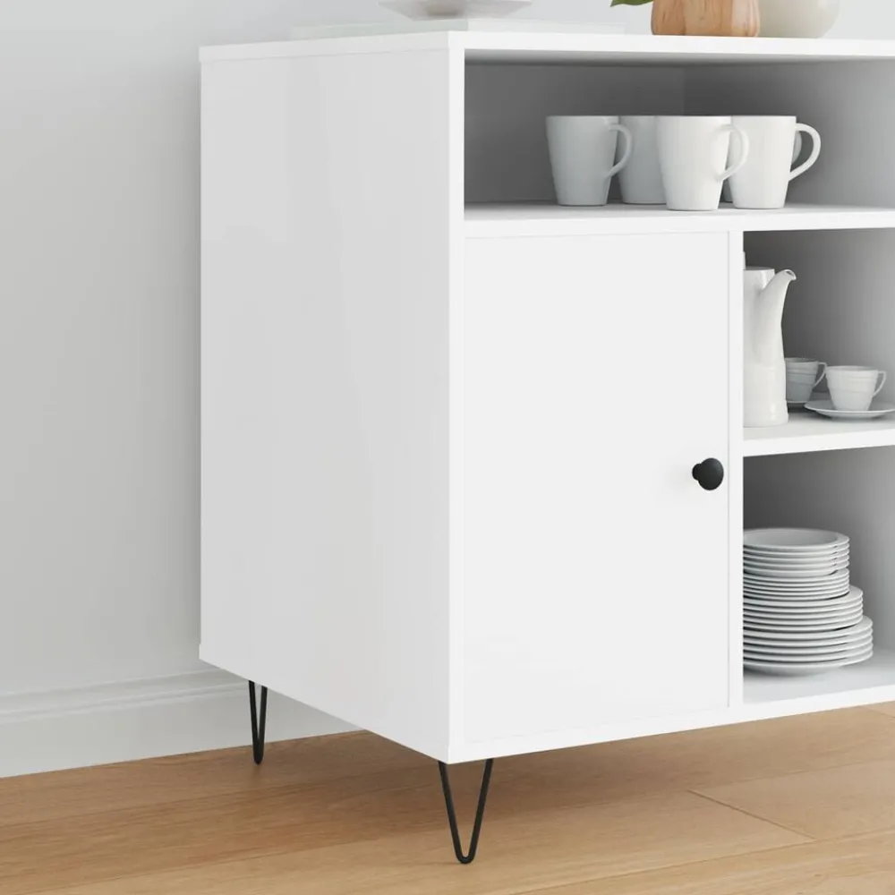 vidaXL Pied de meuble 2 pcs Noir 54,1 x 54,1 x 100 mm Fer