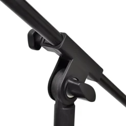 Arts & Loisirs-vidaXL Pied de microphone réglable en hauteur et pliable