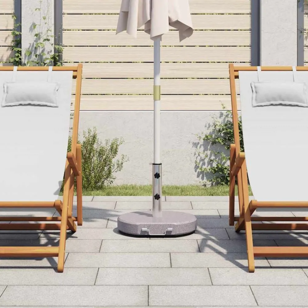 Pelouses & Jardins-vidaXL Pied de parasol 45 cm Gris