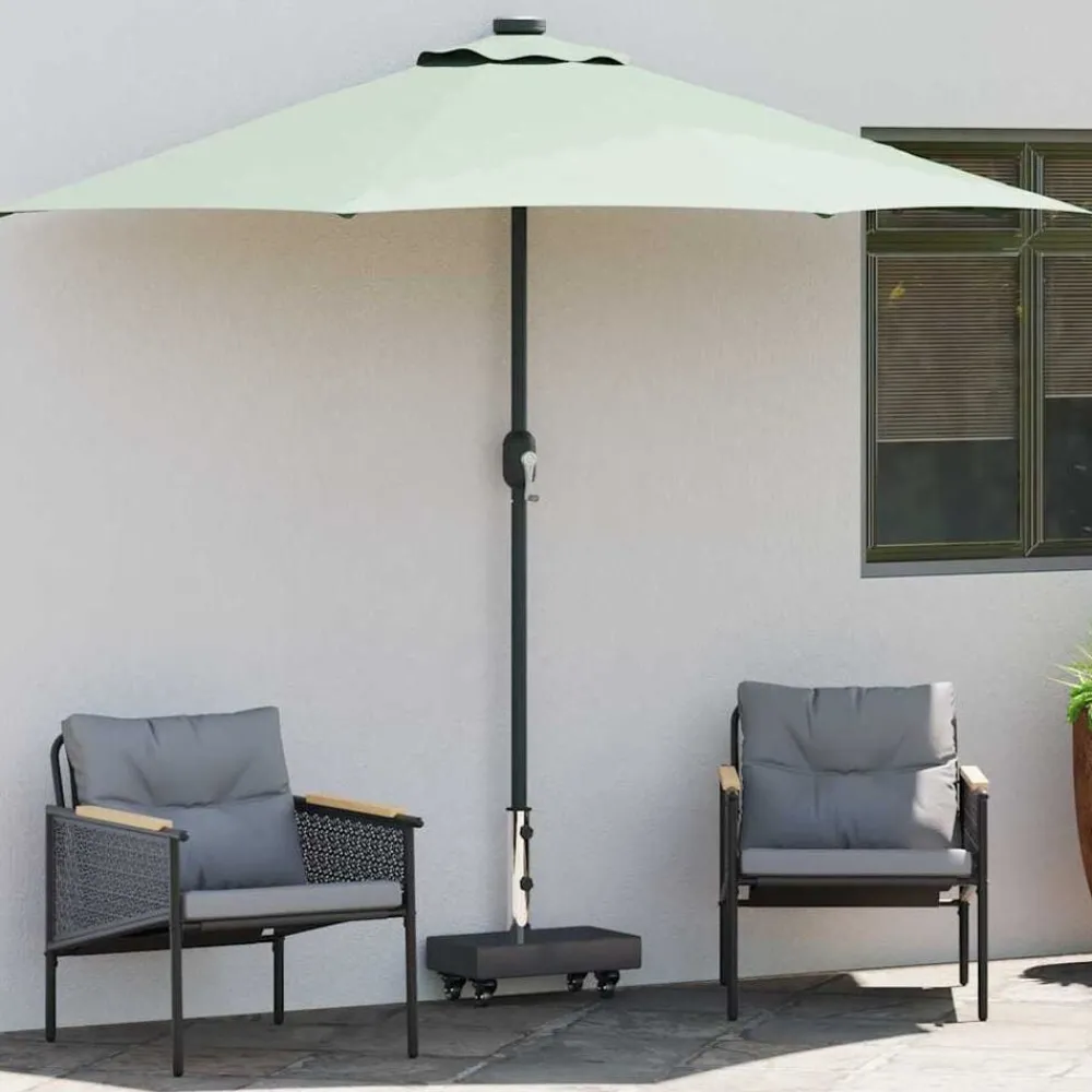 Pelouses & Jardins-vidaXL Pied de parasol 45 x 25 x 45 cm Granite Noir