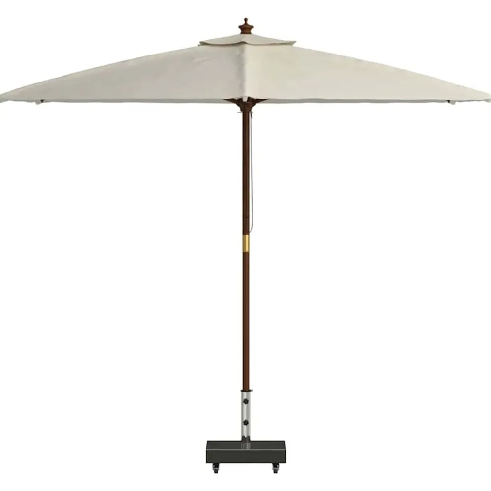 Pelouses & Jardins-vidaXL Pied de parasol 45 x 25 x 45 cm Granite Noir