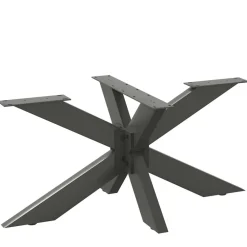 Accessoires Pour Tables-vidaXL Pied de table basse en forme d'araignée, , 98 x 58 x (42-43) cm, acier Anthracite