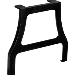 vidaXL Pied de table basse 2 pcs Cadre en A Fonte