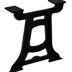 vidaXL Pied de table basse 2 pcs Cadre en Y Fonte