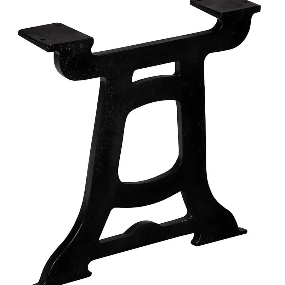 vidaXL Pied de table basse 2 pcs Cadre en Y Fonte