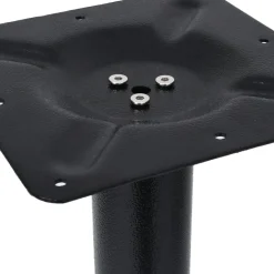 vidaXL Pied de table de bistro noir Ø43x107 cm fonte