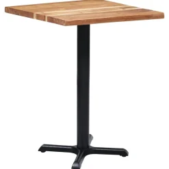 vidaXL Pied de table de bistro noir 56x56x72 cm fonte