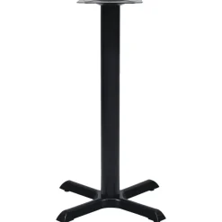 vidaXL Pied de table de bistro noir 56x56x72 cm fonte
