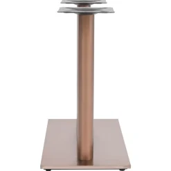 Accessoires Pour Tables-vidaXL Pied de table de bistro Laiton 70x40x72 cm Acier inoxydable Doré