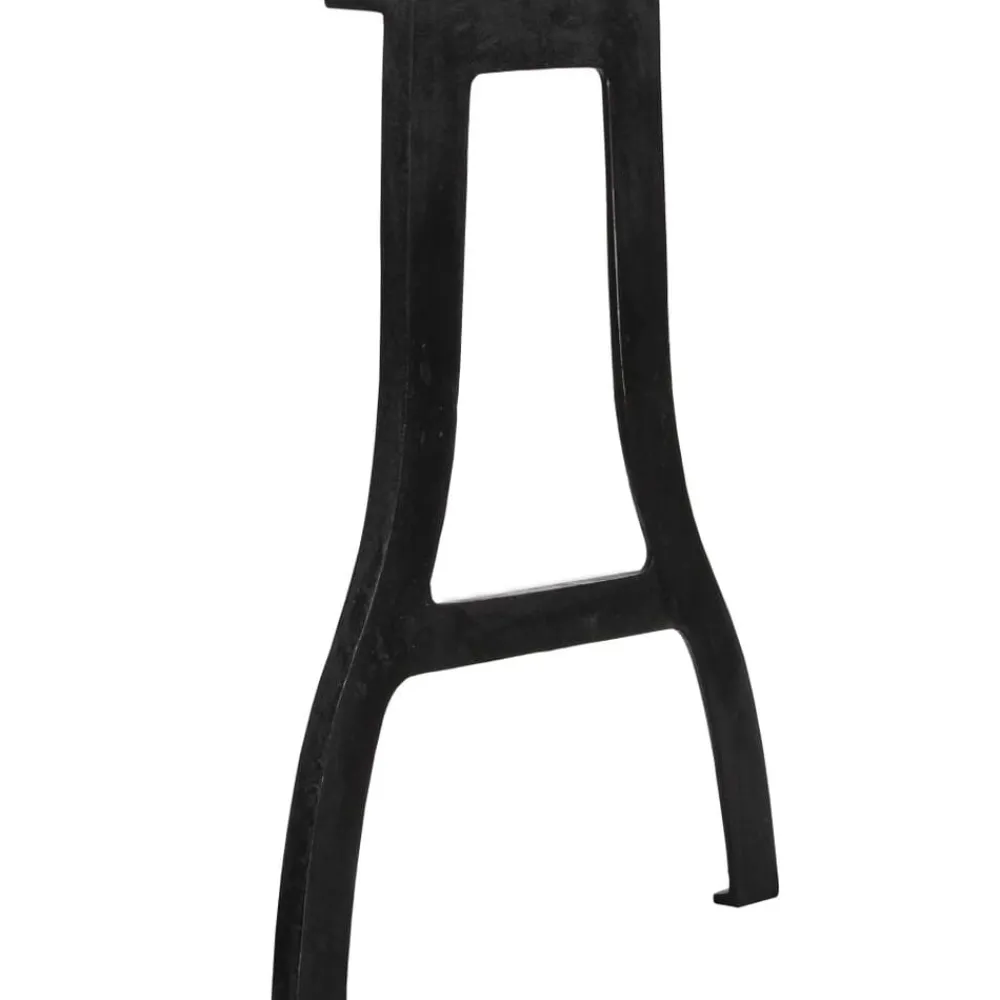 Accessoires Pour Tables-vidaXL Pied de table de salle à manger 2 pcs Cadre en A Fonte