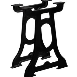 vidaXL Pied de table de salle à manger 2 pcs Cadre en Y Fonte