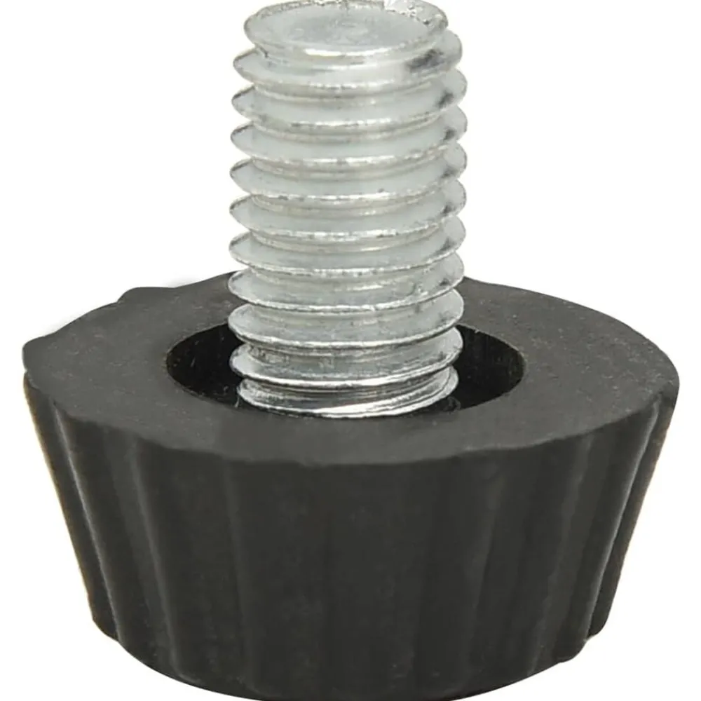 Accessoires Pour Meubles D'Extérieur-vidaXL Pieds de meubles réglables M8 18 pcs Noir
