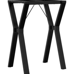 vidaXL Pieds de table à manger cadre en Y 50x40x73 cm acier