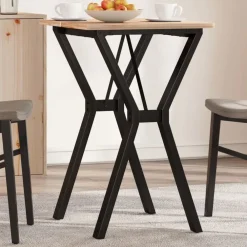 vidaXL Pieds de table à manger cadre en Y 50x40x73 cm acier