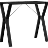 Accessoires Pour Tables-vidaXL Pieds de table à manger cadre en Y 80x40x73 cm acier