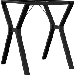 Accessoires Pour Tables-vidaXL Pieds de table à manger cadre en Y 60x60x73 cm acier