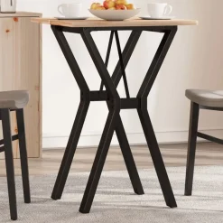 Accessoires Pour Tables-vidaXL Pieds de table à manger cadre en Y 40x40x73 cm acier
