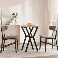 Accessoires Pour Tables-vidaXL Pieds de table à manger cadre en Y 40x40x73 cm acier