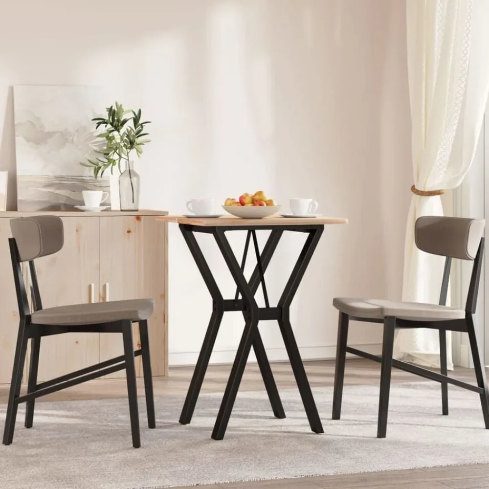Accessoires Pour Tables-vidaXL Pieds de table à manger cadre en Y 40x40x73 cm acier