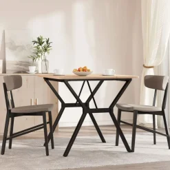 Accessoires Pour Tables-vidaXL Pieds de table à manger cadre en Y 70x70x73 cm acier