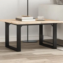 Accessoires Pour Tables-vidaXL Pieds de table basse cadre en O 60x40x38 cm acier