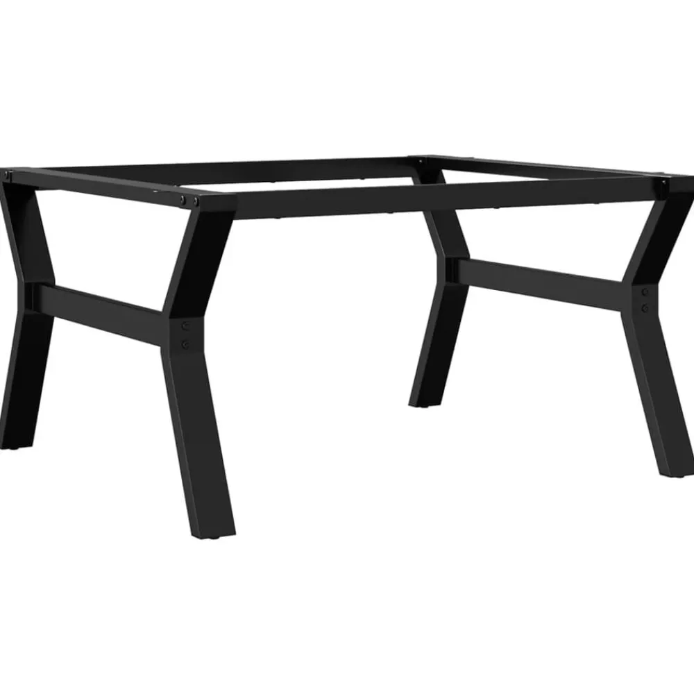 Accessoires Pour Tables-vidaXL Pieds de table basse cadre en Y 80x70x43 cm acier