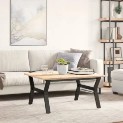 Accessoires Pour Tables-vidaXL Pieds de table basse cadre en Y 80x70x43 cm acier