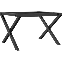 Accessoires Pour Tables-vidaXL Pieds de table basse cadre en X 60x40x38 cm acier