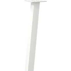vidaXL Pieds de table basse 4 pièces 30 cm Acier