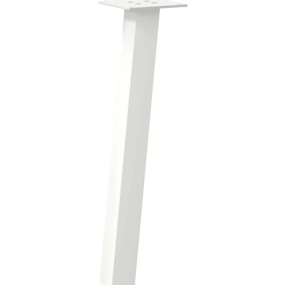 vidaXL Pieds de table basse 4 pièces 30 cm Acier