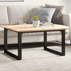 Accessoires Pour Tables-vidaXL Pieds de table basse cadre en O 70x60x43 cm acier