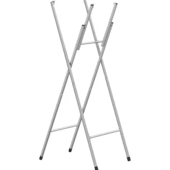 Accessoires Pour Tables-vidaXL Pieds de table de bar pliables Argenté 45x53x108 cm
