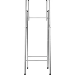 Accessoires Pour Tables-vidaXL Pieds de table de bar pliables Argenté 45x53x108 cm