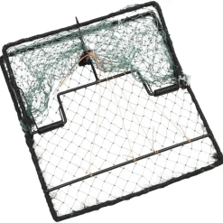 Produits Ménagers-vidaXL Piège à oiseaux vert 34x32 cm acier