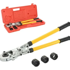 vidaXL Pince à sertir hydraulique 16-20-26-32 mm